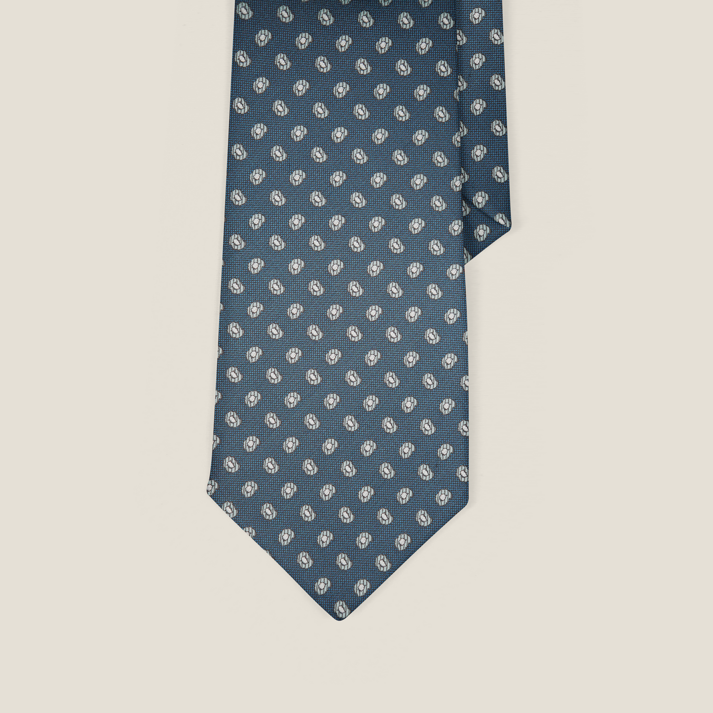 Deep Blue-Green Charm Tie