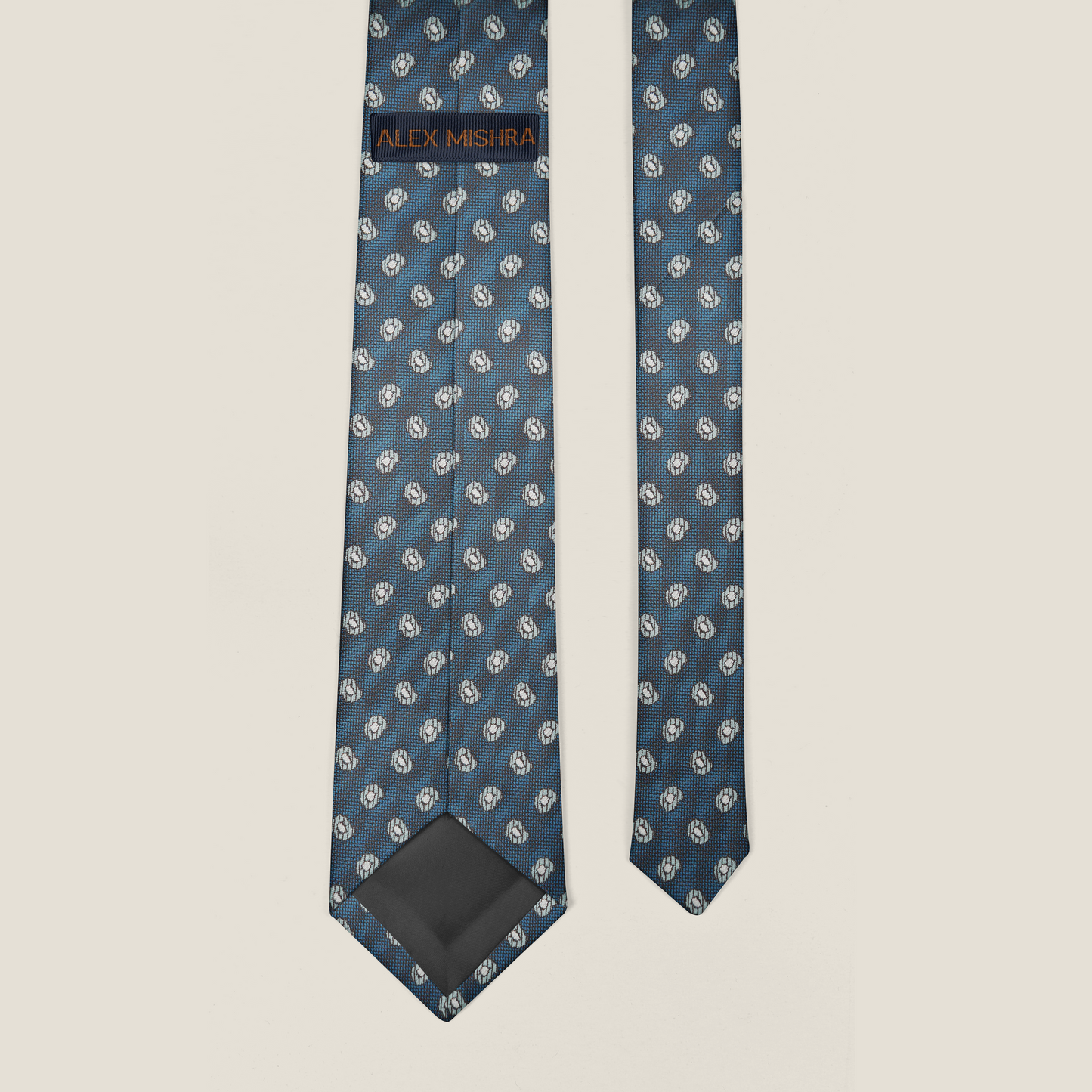 Deep Blue-Green Charm Tie